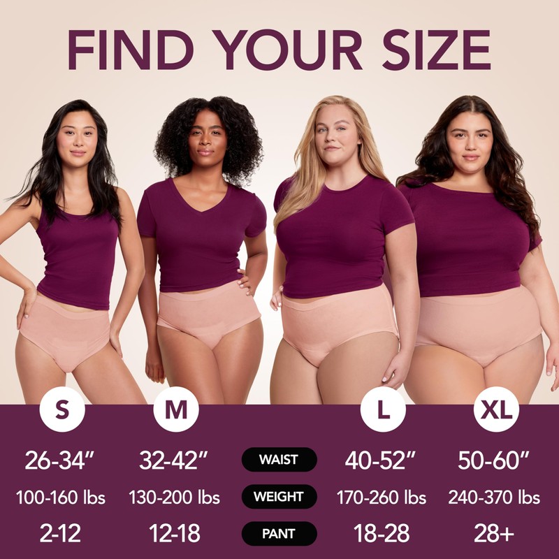Depend Silhouette Adult Diapers, Incontinence & Postpartum Bladder Leak Underwear