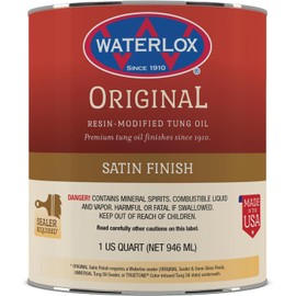 Waterlox TB 6044 Original Satin Finish, Quart, 32 Fluid Ounces