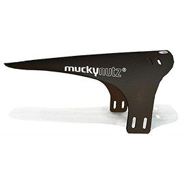 Mucky Nutz Face Front Fender - All Black/Mudguard Bicycle Cycling Cycle Biking Bike Road MTB Mountain Riding Ride Trail Dirt Downhill Freeride Mud Guard Enduro Muck Rain Shield Water Board Flap