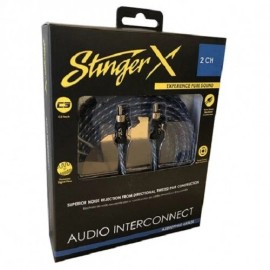 Stinger X1 Series NEW STINGER XI1212 X1 SERIES 2-CHANNEL 12 FOOT RCA AUDIO INTERCONNECT NIB