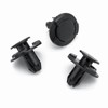 VVO Fasteners- Black Plastic Engine Bay Shield Clips for Nissan