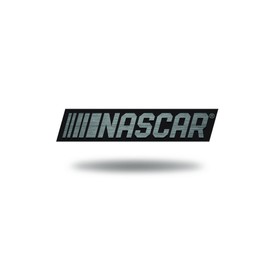 Rico Industries NASCAR Racing Standard Antique Nickel Auto Emblem for Car/Truck/SUV