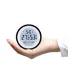 °C/°F Digital Thermometer Hygrometer Temperature Humidity Meter Alarm Clock Touch