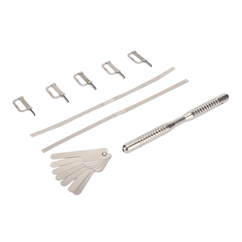 Interproximal Enamel Reduction Kit Dental Feeler Gauge Professional Portable Dental