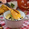 HANABASS Handmade Buffalo Horn Caviar Spoons: 2pcs Cow Horn Serving