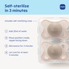 MAM Original Matte Baby Pacifiers 0-6 Months, Binky for Newborn