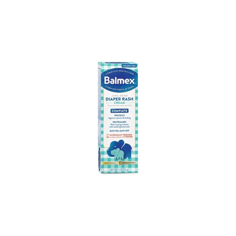 Balmex Diaper Rash Cream With Zinc Oxeie & Vitamin E,