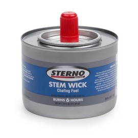 sterno 10102 Chafing Fuel Can With Stem Wick, Methanol, 6 Hour Burn, 1.89 G, 24/carton