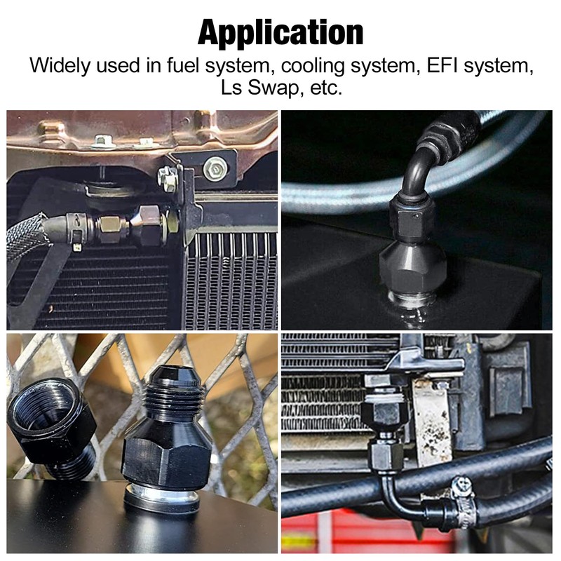 EVIL ENERGY 6AN Female to 8AN Male Flare Reducer Expander