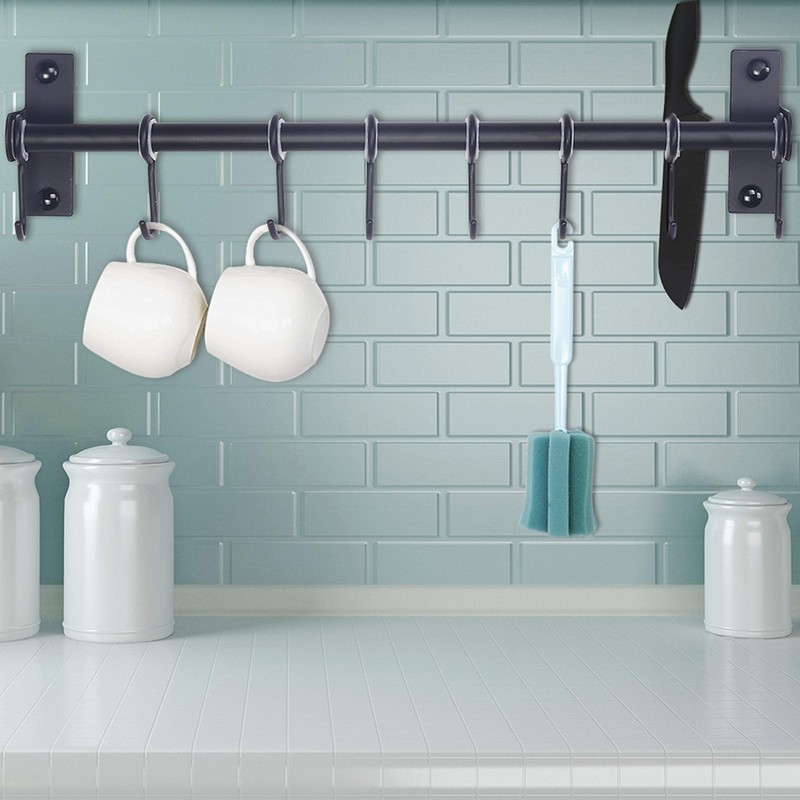 Dseap Pot Rack - Pots and Pans Hanging Rack Rail