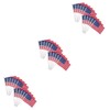 BESPORTBLE 3sets Mini American Flags Stick Quality Waving Flag for