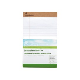 Sustainable Earth 886428 Notepads 5-Inch X 8-Inch Wide White 50 Sheets/Pad 12 Pads/Pk (19938)