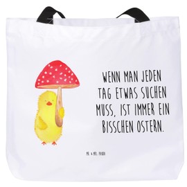 Mr. & Mrs. Panda Shopper Chick Toadstool Gift, School Bag, Everyday Bag, Shopping Bag, Easter Gifts Children, Easter Gift, Easter Children, Easter Greetings, School Bag, Beach Bag, neutral