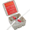Open Splice Junction Box (Single), One-Piece Junction Box Splice Box.