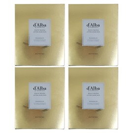 Dalba White Truffle Lifting Mask Pack 4 Pieces 4Box / 달바 화이트 트러플 리프팅 마스크팩 4매입 4Box