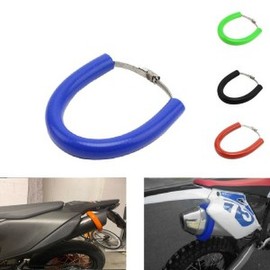 Motorcycle muffler guard protective band to prevent scratches / 오토바이 머플러 가드 보호밴드 제쿵 기스 방지
