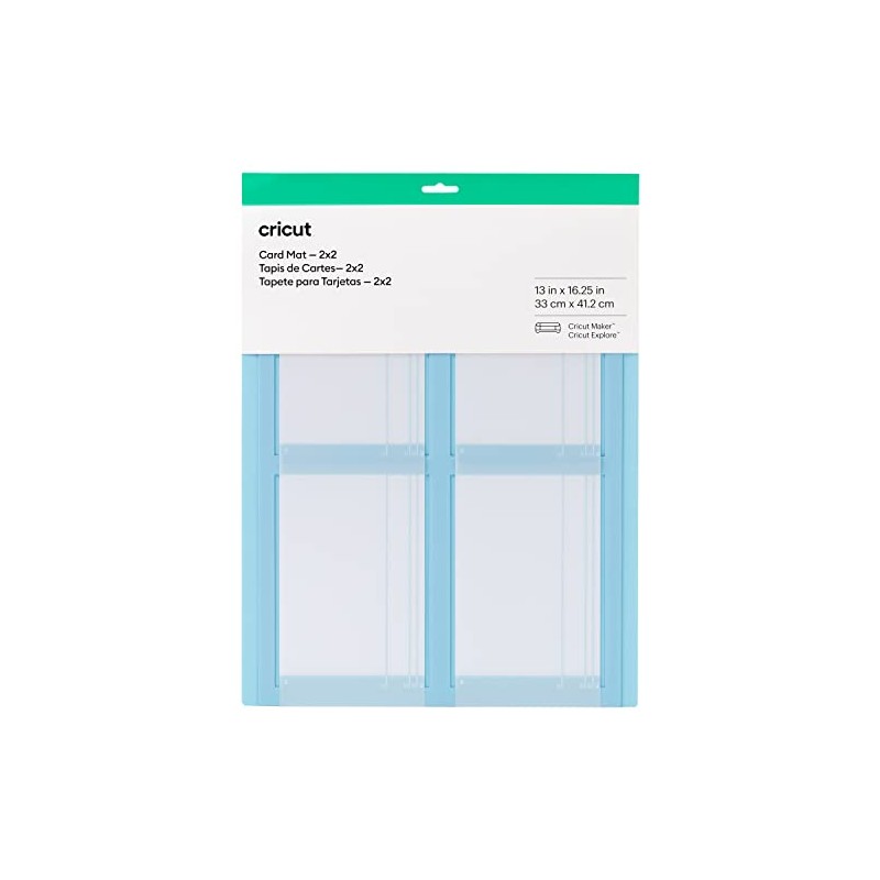 Cricut Cricut Card Mat 2x2, Reusable, Non-Slip Craft Mat, Create