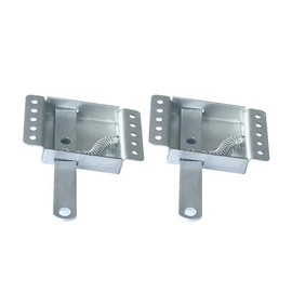 Internal Deadlock - Galvanized Steel Shell, Protective Safety Lock, Suitable for Most Garage Doors