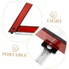KICHOUSE 3pcs Car Safety Triangle Reflective Warning Triangle for Roadside