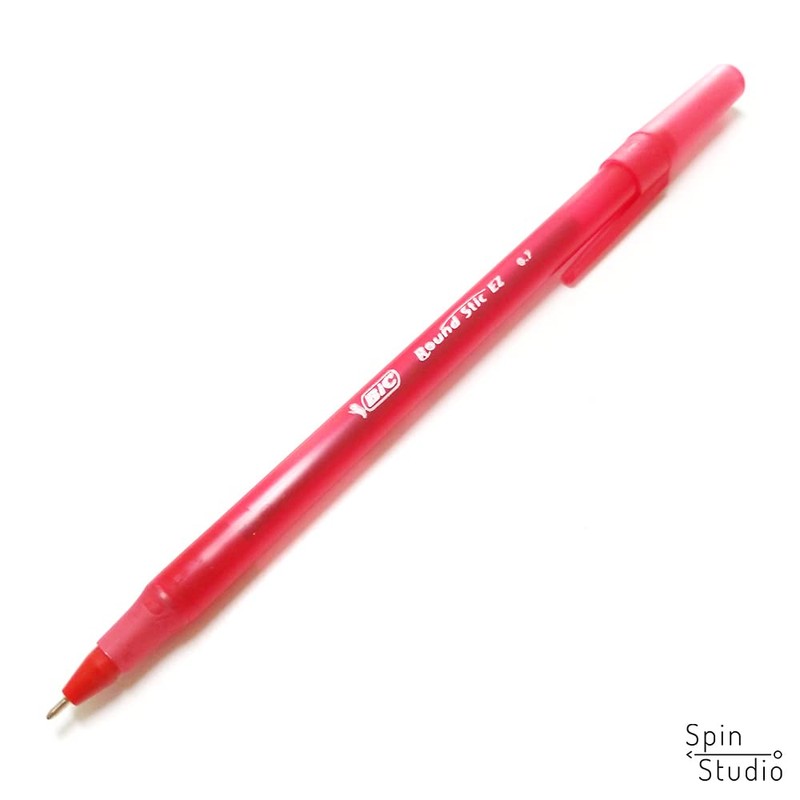 Bic Oil-based Ballpoint Pen, Round Stick, 0.03 inches (0.7 mm),