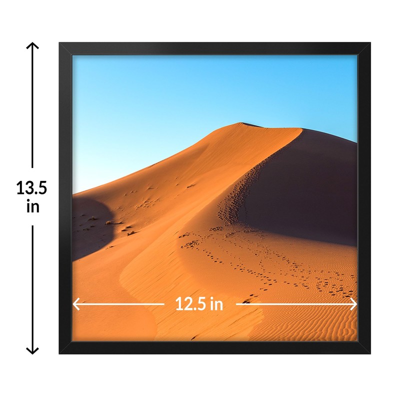 LaVie Home 13x13 Picture Frame for Wall Display, 13x13 Black