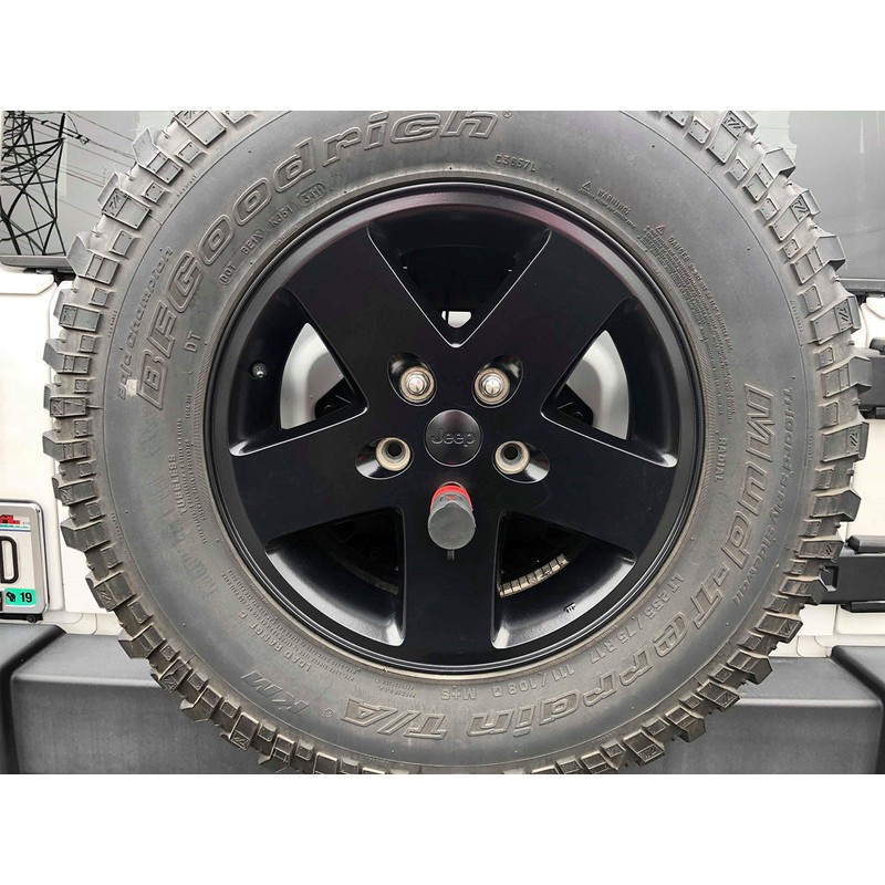BOLT 7032301 Spare Tire and Wheel Lock Compatible with 2018+