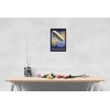 Tin Sign 20 x 30 cm Curved with Pears Soap