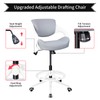 BOJUZIJA Tall Office Chair,Drafting Chair,Standing Computer Desk Chair with Foot