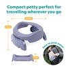 Potette Plus 2-in-1 Compact Travel Potty & Toilet Training Seat