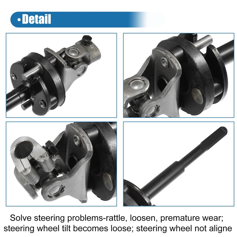 X AUTOHAUX Steering Shaft for Toyota Tacoma Pickup 2.7L 4.0L