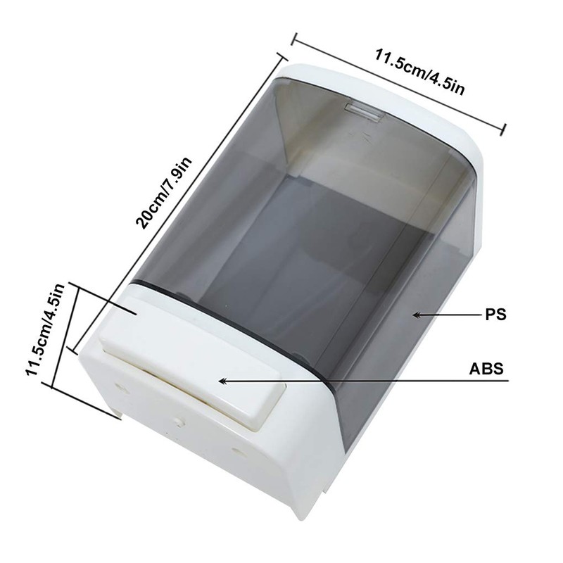 Evhome Manual Soap Dispenser Kitchen Bathroom Wall Mounted Commercial Soap