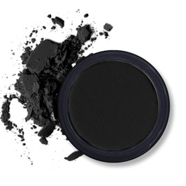 Erinde Paleta de sombra de ojos Mate Single Negro, 202 Negro                                                                                          