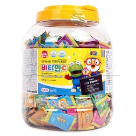 Pororo Vitamin C 500 Tablets Children's Vitamin Candy Costco / 뽀로로 비타민C 500정 어린이 비타민캔디 코스트코
