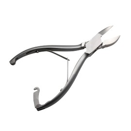 HK Manicure 357-9000 - 14 cm Pedicure Nail Clippers from Solingen - Precise Cutting Thick Nails - Stainless Steel