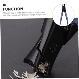 Gogogmee Ergonomic Stainless Steel Nail Clippers for Fingernails and Toenails Safe Sturdy Nail Trimmer Comfort Grip for Manicure and Pedicure