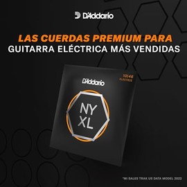 D'Addario | NYXL Strandberg Pro Pack | Cuerdas para Guitarra Eléctrica de 7 Cuerdas | Calibre Especial Ligero Strandberg, 9.5-64 | Níquel-acero | NYXL