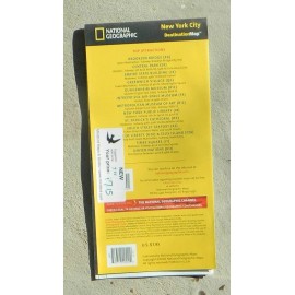 National Geographic, New York City DestinationMap (2006, folded guide map)
