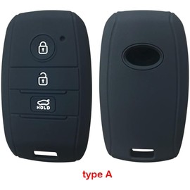 Funda de Silicona para Llave Inteligente de 3 Botones para kia sportage Rio Cerato Optima Ceed Sports K4