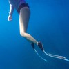 UMMY Diving Fin Socks 2mm Belly Short Tabi (S, White)