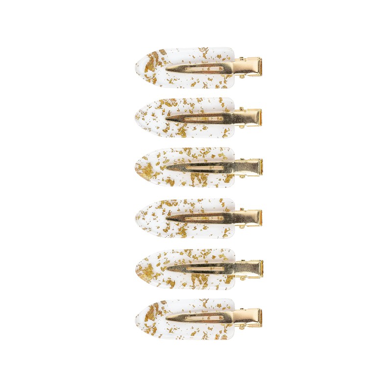 Brushworks Gold Flake No Crease Clips