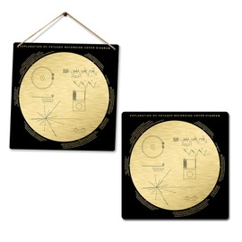 Voyager Golden Record | Printed Metal Plaque/Sign