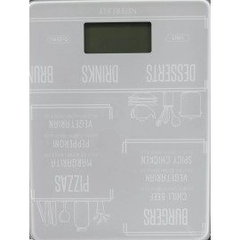 NUTRI FIT Scale Nutri Fit Digital Kitchen Scale Gray Model EK9380HR, 8.3 X 6.3" NEW
