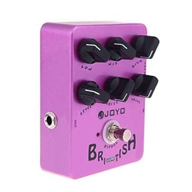 Joyo JF-16 British Sound Effects Pedal with Classic Brit-Rock Era Amp Simulator and Unique Voice Control