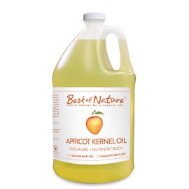 Best of Nature 100% Pure Apricot Kernel Massage & Body Oil (Gallon)
