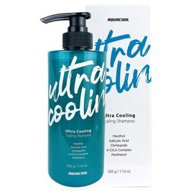 UnKnown Aqua Cool Ultra Cooling Scaling Shampoo 500g / 아쿠아쿨 울트라 쿨링 스케일링 샴푸 500g