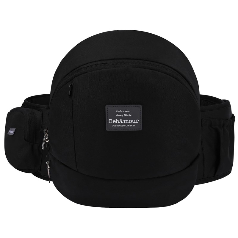 Bebamour Foldable Baby Hip Seat Carrier Ergonomic Toddler Waist Seat
