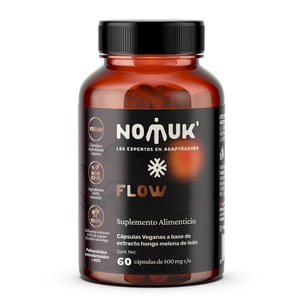 NOMUK - Extracto de Hongo Melena de Leon puro |