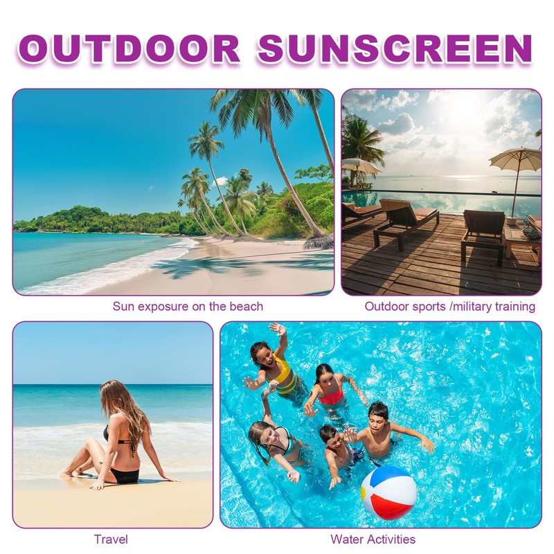 Pack of 2 Sun Cream SPF 100 80 g Sun