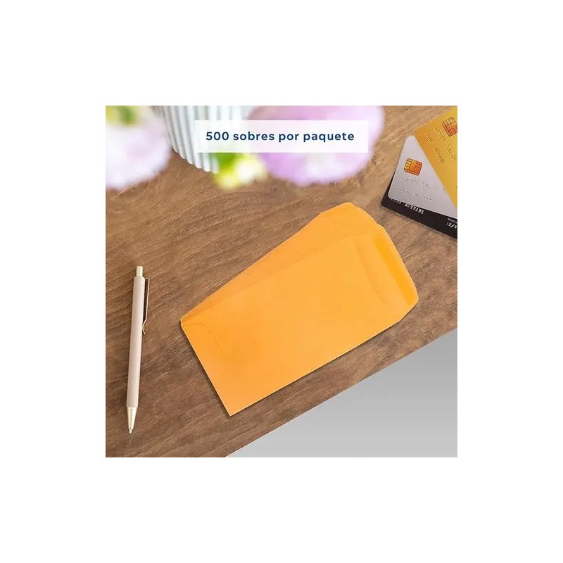 Lux Caja Con 500 Sobres Coin 5, 8.8 X 16.4