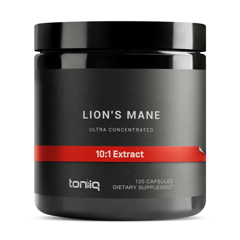 Toniiq Lion’s Mane - Ultra High Potency 10:1 Extract with